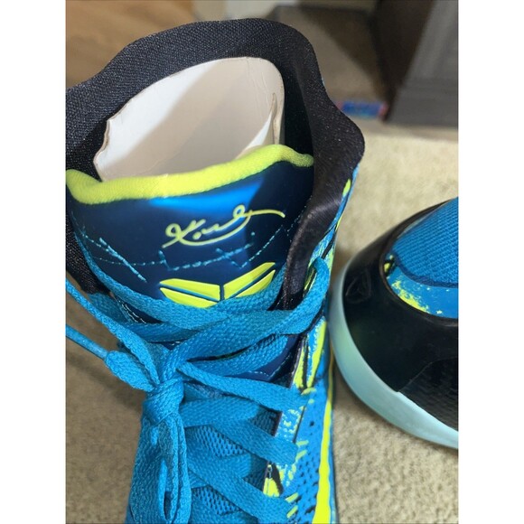 Kobe IX Elite High Protro Sneakers Size 8.5 630847-400 Neo Turquoise/volt main image 7